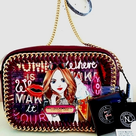 NWT Nicole Lee´s Crossbody/Shoulder bag